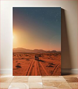 Πίνακας, Desert Adventure at Sunset Περιπέτεια στην έρημο στο ηλιοβασίλεμα