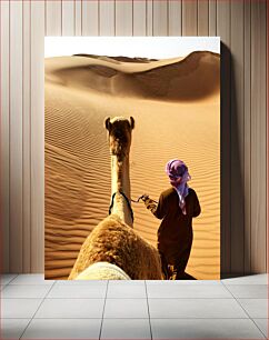Πίνακας, Desert Camel Ride Βόλτα με καμήλα στην έρημο