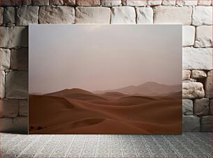 Πίνακας, Desert Dunes at Dawn Αμμόλοφοι της Ερήμου την Αυγή