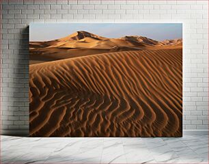 Πίνακας, Desert Dunes at Sunset Desert Dunes στο ηλιοβασίλεμα