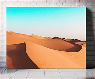 Πίνακας, Desert Dunes Under a Clear Sky Desert Dunes Under a Clear Sky