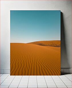 Πίνακας, Desert Dunes Under a Clear Sky Αμμόλοφοι της ερήμου κάτω από έναν καθαρό ουρανό