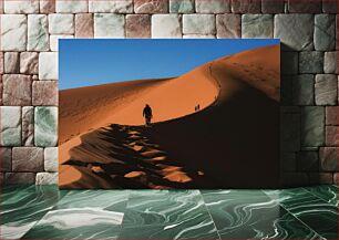 Πίνακας, Desert Hike at Sunrise Πεζοπορία στην έρημο στο Sunrise
