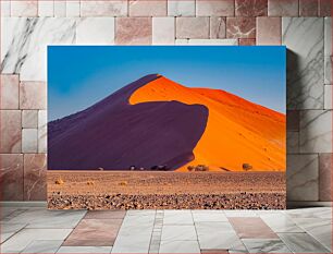 Πίνακας, Desert Landscape at Sunrise Έρημο Τοπίο στην Ανατολή
