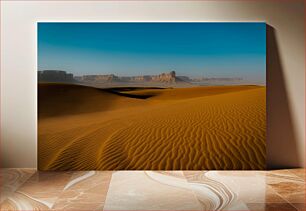 Πίνακας, Desert Landscape with Dunes and Cliffs Έρημο τοπίο με αμμόλοφους και γκρεμούς