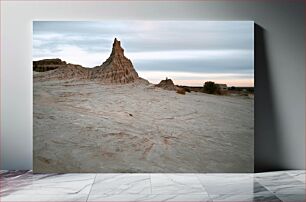 Πίνακας, Desert Landscape with Rock Formation Έρημο τοπίο με σχηματισμό βράχου
