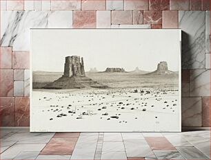 Πίνακας, Desert Monuments, Arizona, George Elbert Burr