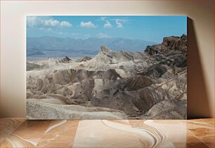 Πίνακας, Desert Mountain Range Οροσειρά της ερήμου