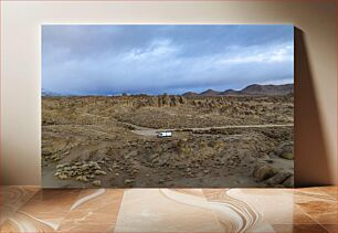 Πίνακας, Desert Road Trip Οδικό ταξίδι στην έρημο