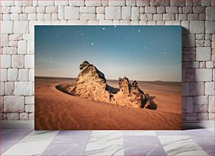 Πίνακας, Desert Rock at Night Desert Rock τη νύχτα