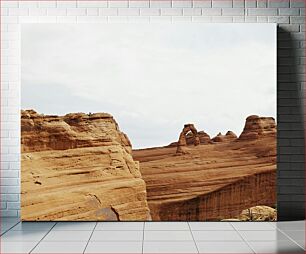 Πίνακας, Desert Rock Formation Σχηματισμός βράχου της ερήμου