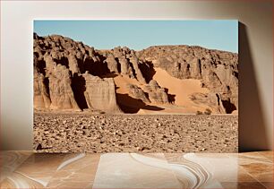 Πίνακας, Desert Rocky Landscape Ερημο Βραχώδες Τοπίο