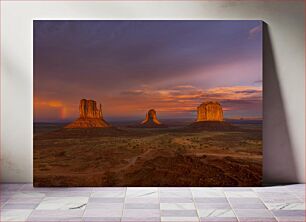 Πίνακας, Desert Sunset Ηλιοβασίλεμα της ερήμου