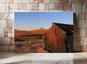 Πίνακας, Desert Tent at Sunrise Σκηνή ερήμου στην ανατολή του ηλίου
