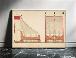 Πίνακας, Design for a Bed and Canopy