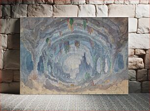 Πίνακας, Design for A Blue Grotto