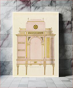 Πίνακας, Design for a Cabinet, with Alternate Suggestions
