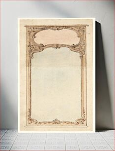 Πίνακας, Design for a Carved Mirror Frame