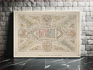Πίνακας, Design for a Ceiling with Decoration Related to Virgil's Sixth Canto