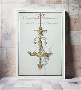 Πίνακας, Design for a Chandelier