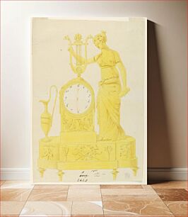 Πίνακας, Design for a clock, Lefebvre Manufactory