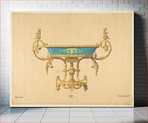 Πίνακας, Design for a Compotier, Anonymous, French, 19th century