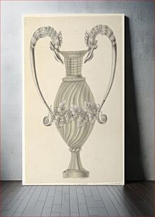 Πίνακας, Design for a Crystal Urn with Silver Mounts