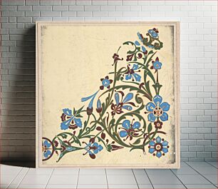 Πίνακας, Design for a Floral Pattern