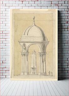 Πίνακας, Design for a Fountain in a Pavilion, Giuseppe Barberi