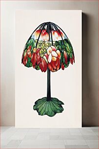 Πίνακας, Design for a Lamp by Louis Comfort Tiffany