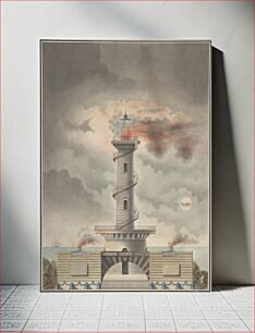Πίνακας, Design for a Lighthouse (Margate?)