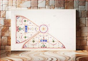 Πίνακας, Design for a Painted Ceiling, Anonymous, Italian, 19th century