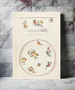 Πίνακας, Design for a Painted Porcelain Salad Bowl