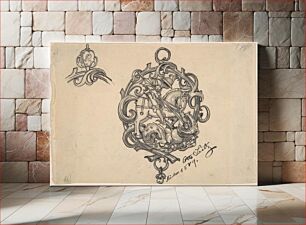 Πίνακας, Design for a Pendant with St. George and the Dragon