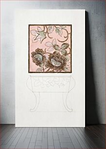 Πίνακας, Design for a Side Table (1880-1910) by Noritake Factory