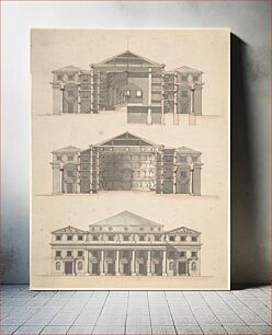 Πίνακας, Design for a Theatre