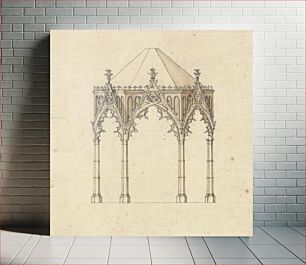 Πίνακας, Design for an Unidentified Gothic Structure