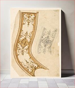 Πίνακας, Design for decorative border by Jules Edmond Charles Lachaise and Eugène Pierre Gourdet