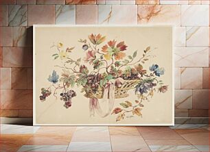 Πίνακας, Design for embroidery or tapestry, Alphonse De Neuville