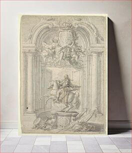 Πίνακας, Design for Equestrian Monument of Charles III