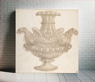 Πίνακας, Design for Vase with Eagles