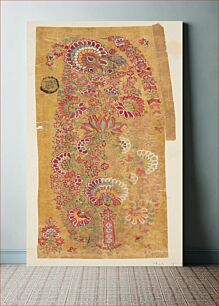 Πίνακας, Design for Woven Shawl with Paisley Motifs