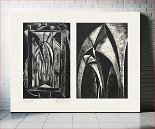 Πίνακας, Design of arches, Coronilla (1925–1926) by Paul Nash