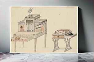 Πίνακας, Designs for a Mechanical Desk and Sewing Table