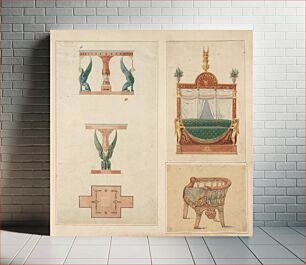 Πίνακας, Designs for Furniture