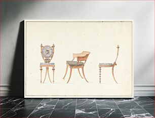 Πίνακας, Designs for Three Chairs