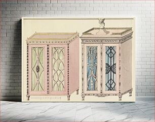 Πίνακας, Designs for Two Cabinets