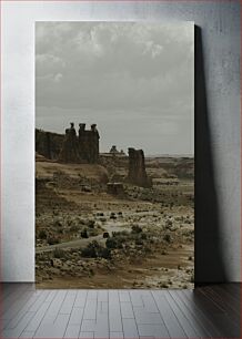 Πίνακας, Desolate Desert Landscape Έρημο ερημικό τοπίο
