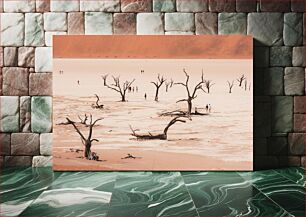 Πίνακας, Desolate Desert Trees Έρημα δέντρα της ερήμου