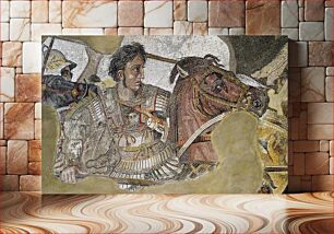 Πίνακας, (detail), House of the Faun, Pompeii
